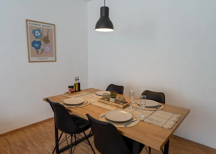 アパート Stadtkern - Kingsize - 24h Check In - Arbeitsplatz - Nespresso - Vollausgestattet *